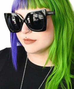 Promo ❤️ FOXBLOOD All Trixie [Black] | 🤩 SUNGLASSES ✔️