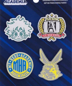 Deals 🔔 FUNKO Anime & Manga My Hero Academia: UA High School | PIN [4 Pack] 🥰