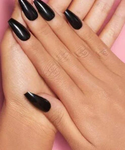 Best reviews of 😍 GLAMERMAID Fake Nails Black Pool | PRESS ON NAILS 🤩