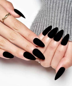 Coupon 🔥 GLAMERMAID Fake Nails Goth Black | PRESS ON NAILS ❤️ -Halloween Item Store glamermaid goth black press on nails 7 11fc9899 d609 4639 b7bc 51ba290db6ea 700x700