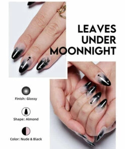 Coupon ⭐ GLAMERMAID Fake Nails Leaves Under [Moonnight] | PRESS ON NAILS ✔️ -Halloween Item Store glamermaid leaves under moonnight press on nails 2 ba4b67bc b612 4059 8f78 40eb89f95b14 700x700