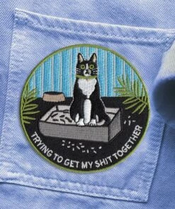 Coupon ✔️ GROOVY THINGS Cats Trying Cat | PATCH ❤️ -Halloween Item Store groovy things trying cat patch 2 9adc73fa a482 4532 93a0 3765db48ba1d 700x700