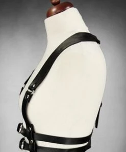 Buy ✨ RESTYLE Fetish Wide Strapped [Black] | UNDERBUST HARNESS ⌛ -Halloween Item Store harness wide strapped underbust black 1 700x700