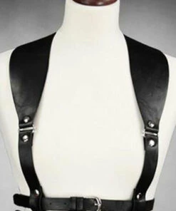 Buy ✨ RESTYLE Fetish Wide Strapped [Black] | UNDERBUST HARNESS ⌛