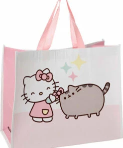Buy 🤩 HOMEWARES Cats Hello Kitty & Pusheen | THE CAT REUSABLE SHOPPING BAG ❤️ -Halloween Item Store homewares hello kitty pusheen the cat reusable shopping bag 5 50686fa5 5c53 4d4d 865e 5d9b80bff240 700x700