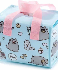 Brand new 💯 Cats Pusheen Foodie | LUNCH BAG ⌛ -Halloween Item Store homewares pusheen the cat foodie woven lunch bag 3 8b923276 5a3a 4a50 923f faae82040b7f 700x700