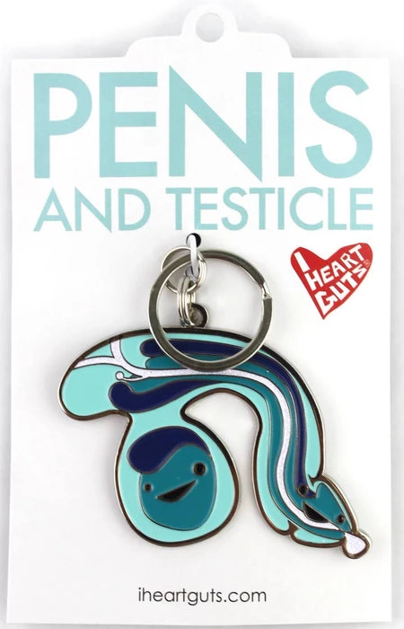 Buy β I HEART GUTS! All Blue Penis + Testicle | SPARKLY KEYCHAIN π 7 Buy β I HEART GUTS! All Blue Penis + Testicle | SPARKLY KEYCHAIN π - Image 5