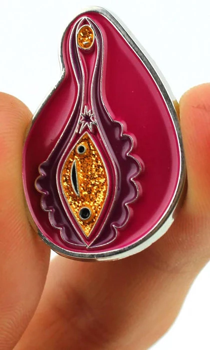 Cheapest ⭐ I HEART GUTS! All Hooray For The Vajayjay | SPARKLY PIN 🔥 4 Cheapest ⭐ I HEART GUTS! All Hooray For The Vajayjay | SPARKLY PIN 🔥 - Image 2