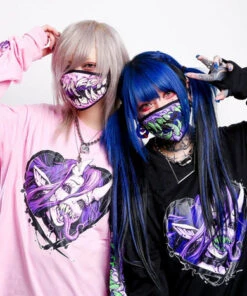 Brand new 😍 INVASION CLUB Anime & Manga Girls And Gore [Pink] | F*CK CORONA MASK 👍 -Halloween Item Store invasion club girls and gore pink fck corona mask 6 cf04e4f2 7f54 471d a284 168c29fd9ba8 700x700