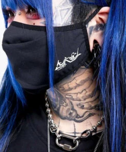 Cheapest β INVASION CLUB Anime & Manga IC Kana Logo | F*CK CORONA MASK π