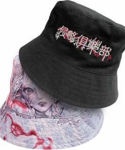 Top 10 🔔 INVASION CLUB Anime & Manga Namakubi | REVERSIBLE BUCKET HAT 🎉