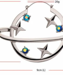 Best deal 🛒 BODYVIBE All Neptunia | PLUG HOOP EARRINGS ⌛ -Halloween Item Store jewellery neptunia plug hoop earrings 3 00e58468 90eb 4ead 8841 b58c7b4bf10a 700x700