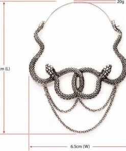 Cheapest ✨ BODYVIBE All Serpents Intertwined | PLUG HOOP EARRINGS ❤️ -Halloween Item Store jewellery serpents intertwined plug hoop earrings 3 41697b2c 8df0 4195 b2ae d7028b88e0fb 700x700