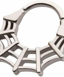 New ✨ BODYVIBE 🧨 Halloween Spooky [Silver] | SEPTUM CLICKER 🤩 -Halloween Item Store jewellery spooky silver septum clicker 3 9fa6c3be f591 47c3 8831 9f914027b8a9 700x700