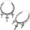 Flash Sale ✨ BODYVIBE All Unholy Matrimony | PLUG HOOP EARRINGS ✔️ -Halloween Item Store jewellery unholy matrimony plug hoop earrings 1 b7360e4c a714 43b1 8470 1b866965b888 700x700