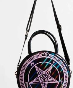 Top 10 ❤️ KILLSTAR Diaper Bags Baby Baphomet [Holographic Black] | 🤩 HANDBAG" 👍