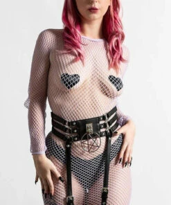 Top 10 💯 KILLSTAR Fetish Baby Hex [Black] | SUSPENDER BELT ⌛
