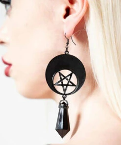 Outlet β KILLSTAR The Moon Crescent | CHARM EARRINGS β€οΈ