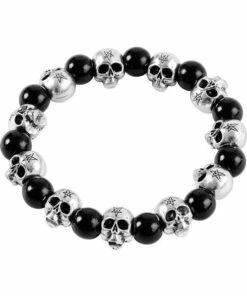 Cheapest ⌛ KILLSTAR Mens Accessories Dark Lodge [Silver] | BRACELET ✔️ -Halloween Item Store killstar dark lodge silver bracelet 1 1dd0e4fa b452 4368 a971 3092d97c3393 700x700