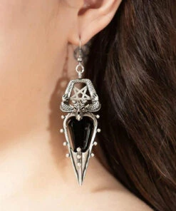 Cheapest ✨ KILLSTAR Pentacles & Pentagrams Drogonight | EARRINGS 😍