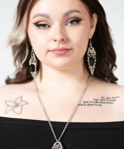 New 🎁 KILLSTAR Pentacles & Pentagrams Drogonight | NECKLACE ⭐ -Halloween Item Store killstar drogonight necklace 3 137f7b93 4747 4286 ac21 b640d68bca24 700x700