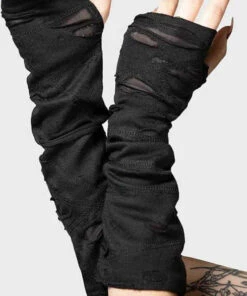 Best deal 🎉 KILLSTAR Mens Accessories Isqesis | GLOVES 👍 -Halloween Item Store killstar isqesis gloves 1 700x700