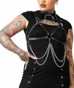 Best Pirce 🎁 KILLSTAR Fetish Lethal Circle | CHAIN HARNESS 🔥 -Halloween Item Store killstar lethal circle chain harness 1 cd92a3fa d696 4f46 865a 0981e1253da5 700x700