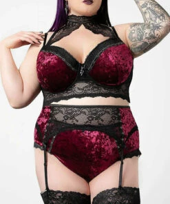 Wholesale ⌛ KILLSTAR Valentines Mercy [Blood] | LACE GARTER BELT ❤️ -Halloween Item Store killstar mercy blood lace garter belt 12 453067a2 2df8 470a a7a5 dcdce939a582 700x700