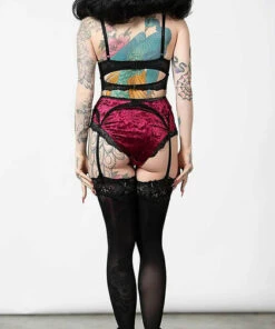 Wholesale ⌛ KILLSTAR Valentines Mercy [Blood] | LACE GARTER BELT ❤️ -Halloween Item Store killstar mercy blood lace garter belt 2 174f73c0 a5ce 49e0 a049 8878578d74dd 700x700