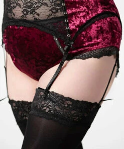 Wholesale ⌛ KILLSTAR Valentines Mercy [Blood] | LACE GARTER BELT ❤️ -Halloween Item Store killstar mercy blood lace garter belt 9 742950be 9d39 46e1 a76a baad29720d90 700x700