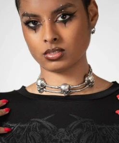 Discount 😀 KILLSTAR Skulls Naven | CHOKER 🌟 -Halloween Item Store killstar naven choker 3 fb6c6851 6735 4498 ad10 a0662c922ab9 700x700