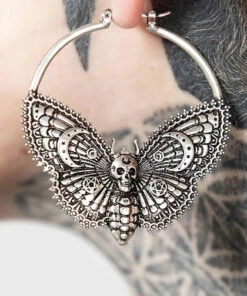 Cheapest 💯 KILLSTAR The Moon Night Flutter | HOOP EARRINGS ✨
