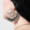 Outlet 🔥 KILLSTAR Pentacles & Pentagrams Penta Faune | HOOP EARRINGS* 💯 -Halloween Item Store killstar penta faune hoop earrings 2 48a41abb 4d31 4194 b888 bd9982b86eda 700x700