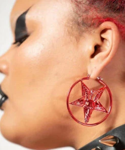 Cheapest 🔔 KILLSTAR All Seeing Red | EARRINGS 😀 -Halloween Item Store killstar seeing red earrings 2 b03546de 86b6 404e 82c5 aec229e5b66c 700x700