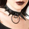 Flash Sale 😍 KILLSTAR Fetish Synchro [Matte Black] | SPIKE CHOKER 👏 -Halloween Item Store killstar synchro matte black spike choker 1 63505e0f 6c5b 4c61 bf70 49233c959375 700x700