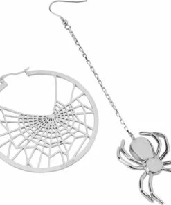 Cheapest ❤️ KILLSTAR All Vicious Web | HOOP EARRINGS 🔔 -Halloween Item Store killstar vicious web hoop earrings 4 dd76a4ae b646 42a9 8a36 15f32ce5f3c5 700x700