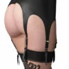 Promo 😍 LEG AVENUE Fetish Matte Rubber Look [Six Strap] | GARTER BELT 👍