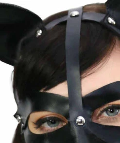 Buy ⭐ LEG AVENUE Cats Wet Look Harness Cat | COSTUME MASK ✔️ -Halloween Item Store leg avenue wet look harness cat costume mask 2 a5bf9ab6 431f 4c2a b7a2 91d3c2e76569 700x700