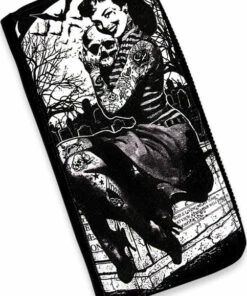 New ❤️ LIQUORBRAND Bats Graveyard Chick | WALLET ✨