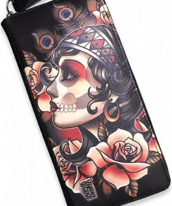 Flash Sale ✨ LIQUORBRAND Skulls Mystic Rose | WALLET ✨ -Halloween Item Store liquorbrand gypsy rose wallet 1 d9b04709 f069 4ec8 ad6e 8be66e7b1969 700x700