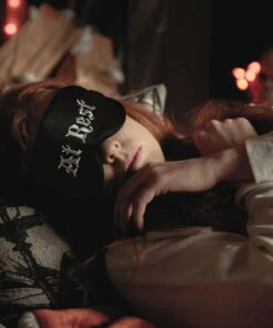 Cheapest 🎉 LIVELY GHOSTS All At Rest [Black] | SLEEP MASK` ⭐