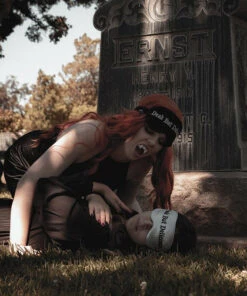 Brand new 🎉 LIVELY GHOSTS All Dead But Delicious [Grey] | SLEEP MASK* 🧨 -Halloween Item Store lively ghosts dead but delicious grey sleep mask 4 c4026df6 d476 4e53 bf82 f58572f3f17e 700x700