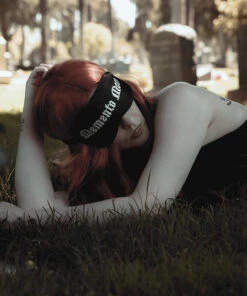 Best Sale ⭐ LIVELY GHOSTS All Memento Mori [Black] | SLEEP MASK 🧨