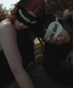 Best Sale ⭐ LIVELY GHOSTS All Memento Mori [Black] | SLEEP MASK 🧨 -Halloween Item Store lively ghosts memento mori black sleep mask 4 ad8f46a1 2577 44a6 b596 50decbdc1412 700x700
