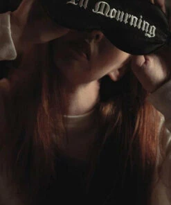 Promo ✔️ LIVELY GHOSTS All Till Mourning [Black] | SLEEP MASK ✨