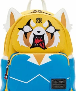 Hot Sale ✔️ LOUNGEFLY Sanrio Aggretsuko: Retsuko Two Face | MINI 😀 BACKPACK 👏