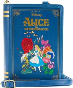 Best deal 👏 LOUNGEFLY Alice In Wonderland: 1951 Book | CONVERTIBLE CROSSBODY BAG ⭐
