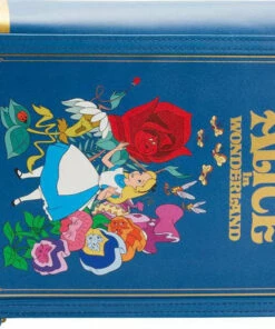 Best deal 👏 LOUNGEFLY Alice In Wonderland: 1951 Book | CONVERTIBLE CROSSBODY BAG ⭐ -Halloween Item Store loungefly alice in wonderland 1951 book convertible crossbody bag 4 487e3c97 4e36 4229 82da 41ed312a520a 700x700
