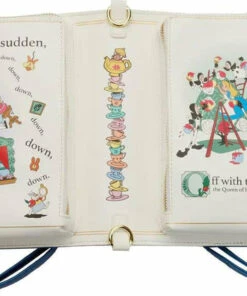 Best deal 👏 LOUNGEFLY Alice In Wonderland: 1951 Book | CONVERTIBLE CROSSBODY BAG ⭐ -Halloween Item Store loungefly alice in wonderland 1951 book convertible crossbody bag 9 25e3f853 4f58 4a4a 977a 9797ae59f80b 700x700