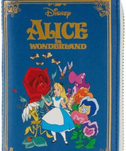 Flash Sale 🤩 LOUNGEFLY Alice In Wonderland: 1951 Book | ZIP PURSE ⌛